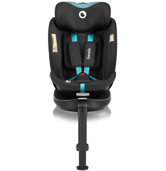 Scaun auto 40-150 cm (i-Size) Isofix Lionelo Navy Black Turquoise, rotativ 360 Scaun auto 40-150 cm (i-Size) Isofix Lionelo Navy Black Turquoise, rotativ 360