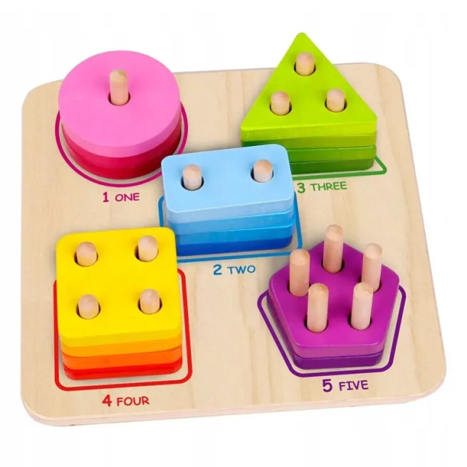Sorter geometric din lemn, cod 57379 Sorter geometric din lemn, cod 57379