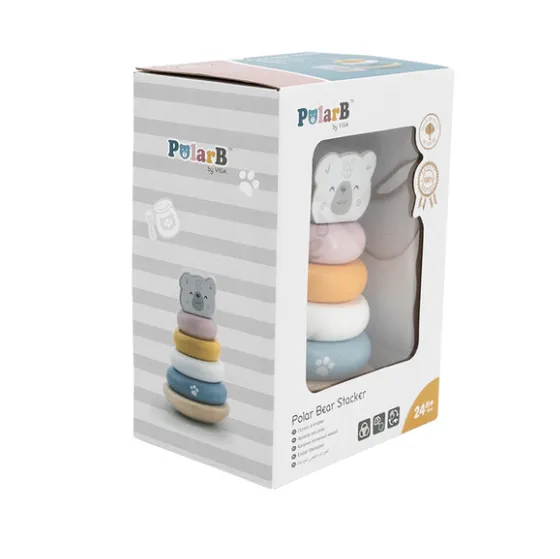 Piramidă pentru copii „Ursul polar” Piramidă pentru copii „Ursul polar”