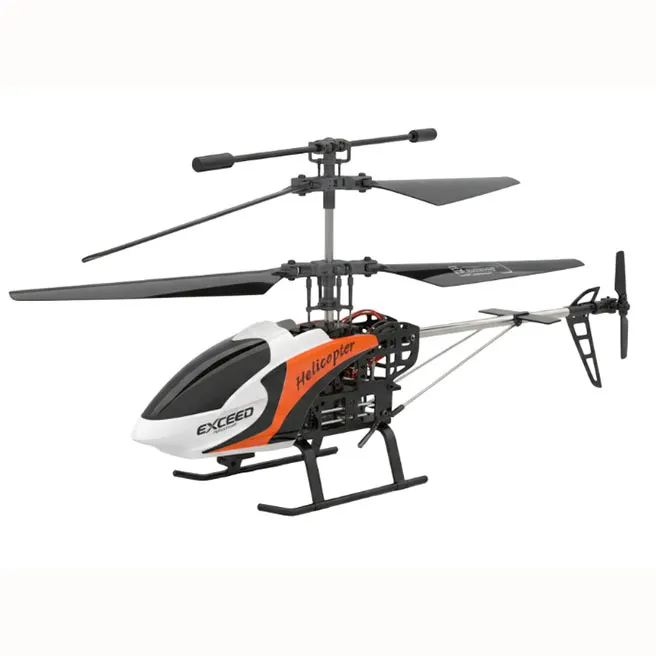 Elicopter cu telecomandă, portocaliu, cod 1253D Elicopter cu telecomandă, portocaliu, cod 1253D