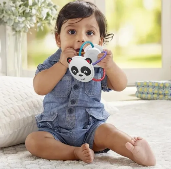 Fisher Price Zornăitoare cu dentitie „Animăluț”, în asortiment Fisher Price Zornăitoare cu dentitie „Animăluț”, în asortiment