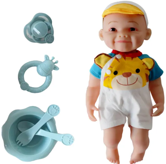 Bebe în costum cu tigru, 30 cm Bebe în costum cu tigru, 30 cm