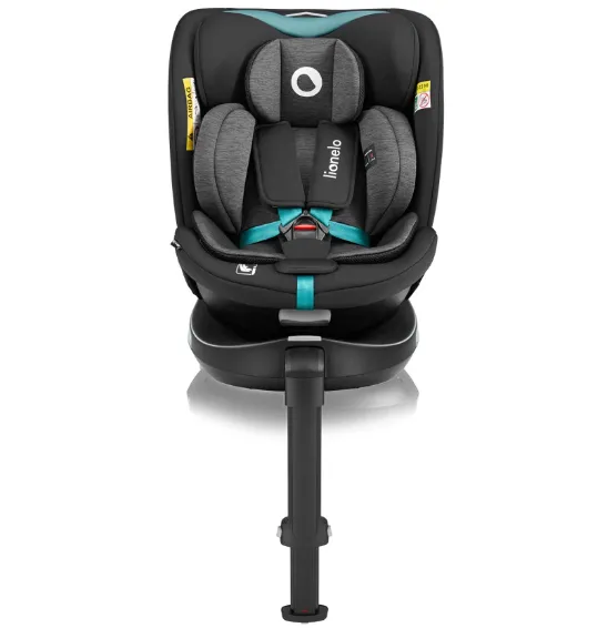 Scaun auto 40-150 cm (i-Size) Isofix Lionelo Navy Black Turquoise, rotativ 360 Scaun auto 40-150 cm (i-Size) Isofix Lionelo Navy Black Turquoise, rotativ 360