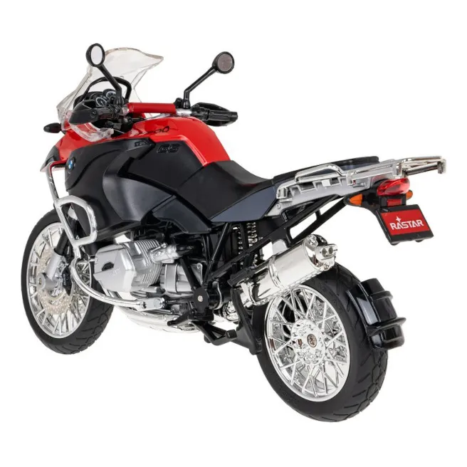 Motocicletă RASTAR Die cast 1:9 BMW R1200GS, roșu, cod 1928D Motocicletă RASTAR Die cast 1:9 BMW R1200GS, roșu, cod 1928D