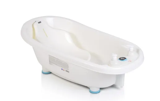 Cădiță cu suport și termometru Moni Bubble Blue, 95 cm Cădiță cu suport și termometru Moni Bubble Blue, 95 cm