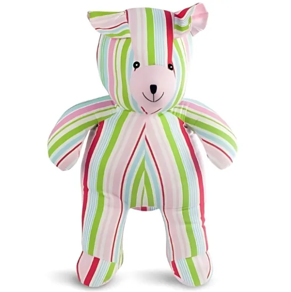 Jucarie din bumbac „ursulet multicolor”, lucru manual