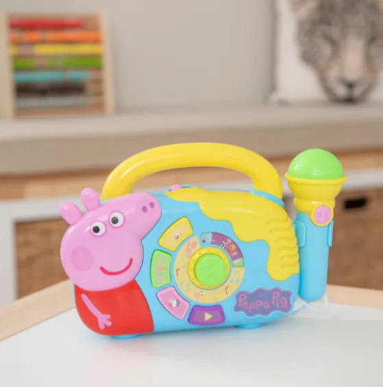Boxă Muzicală-Karaoke „Purcelușa Peppa” Boxă Muzicală-Karaoke „Purcelușa Peppa”