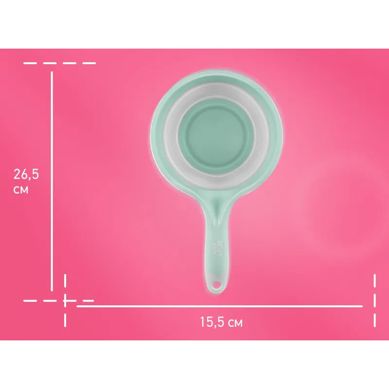 Galetuta pliabila Roxy Kids, Mint-gri (RLDL-001-M) Galetuta pliabila Roxy Kids, Mint-gri (RLDL-001-M)