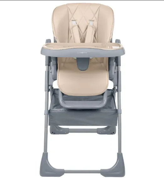 Scaun de masa KikkaBoo Comfy+ Beige Scaun de masa KikkaBoo Comfy+ Beige