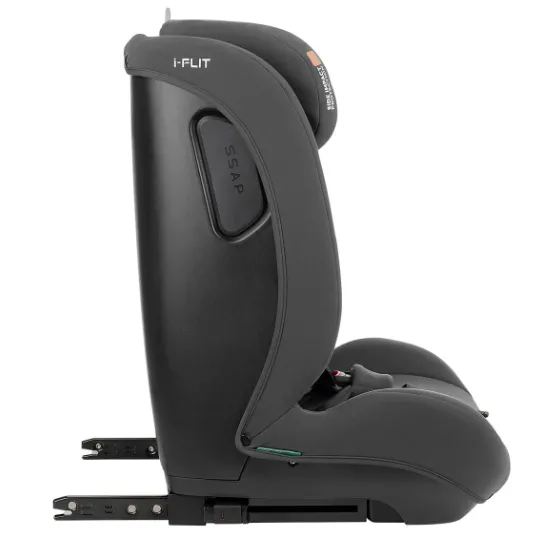 Scaun auto 76-150 cm (i-Size) Isofix KikkaBoo i-Flit Dark Grey Scaun auto 76-150 cm (i-Size) Isofix KikkaBoo i-Flit Dark Grey