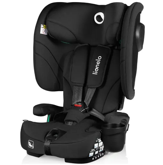 Scaun auto 76-150 cm (i-Size) Isofix Lionelo Nelly Black Carbon Scaun auto 76-150 cm (i-Size) Isofix Lionelo Nelly Black Carbon