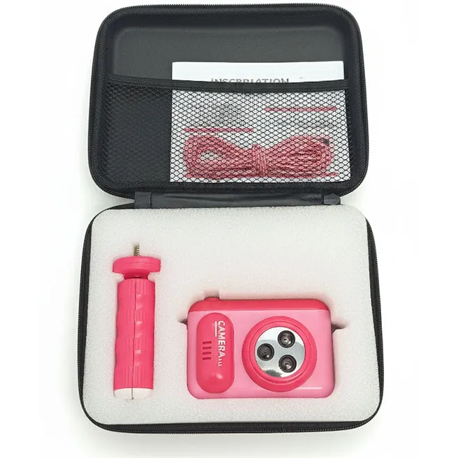 Cameră cu trepied, roz, cod 932104 Cameră cu trepied, roz, cod 932104