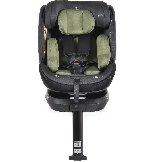 Scaun auto 40-150 cm (i-Size) Isofix Moni Hoku Olive Green, rotativ 360 Scaun auto 40-150 cm (i-Size) Isofix Moni Hoku Olive Green, rotativ 360