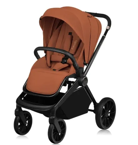 Cărucior de plimbare reversibil Lionelo Mika Plus Brown Rust Cărucior de plimbare reversibil Lionelo Mika Plus Brown Rust