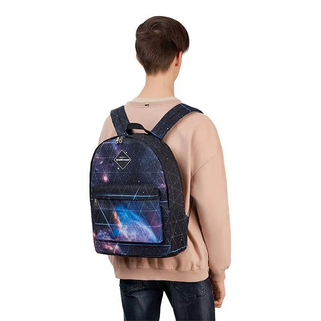 Rucsac ErichKrause EasyLine, Blue Stardust 17L Rucsac ErichKrause EasyLine, Blue Stardust 17L