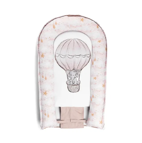 Babynest pentru bebeluș PM Premium Elefant Maro Babynest pentru bebeluș PM Premium Elefant Maro