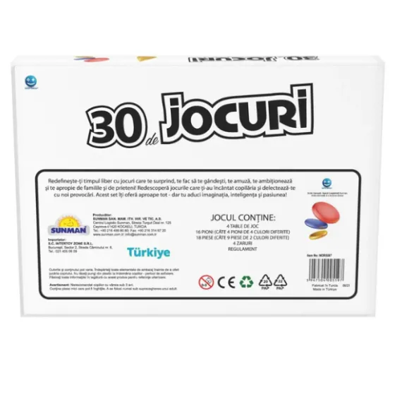 Joc de societate ” 30 de Jocuri într-unul singur”, (ro) Joc de societate ” 30 de Jocuri într-unul singur”, (ro)