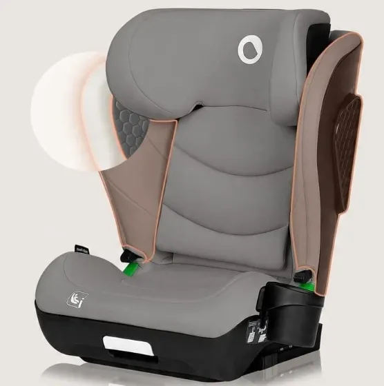 Scaun auto 100-150 cm (i-Size) Isofix Lionelo Neal Grey Concrete Scaun auto 100-150 cm (i-Size) Isofix Lionelo Neal Grey Concrete
