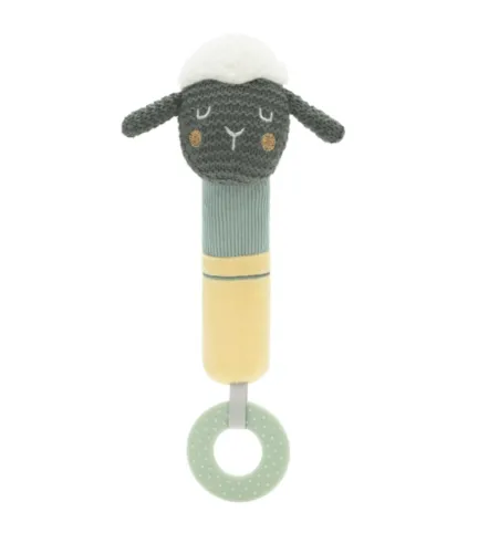Jucărie zornăitoare Kikkaboo with teether Sleepy Sheep