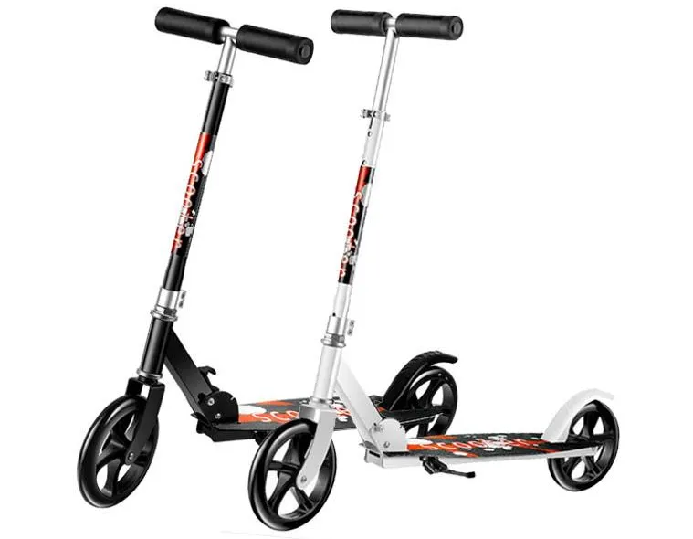 Trotineta pentru copii cu 2 roti lumini, SY-S382