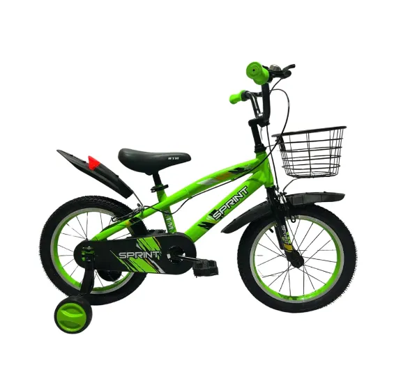 Bicicletă pentru copii Sprint 16”, cu roți ajutătoare (36332)