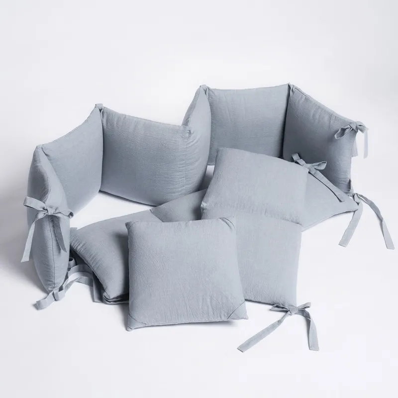Protecție pentru patuț Perina Soft Cotton (CK1/4-05.10) Albastru