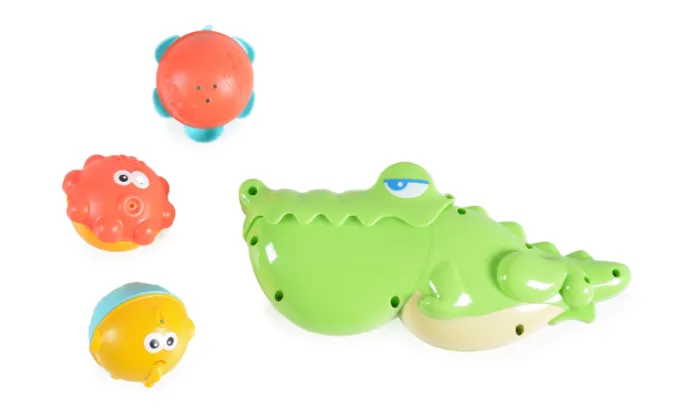Jucărie pentru baie Moni Crocodile, 4 buc. Jucărie pentru baie Moni Crocodile, 4 buc.