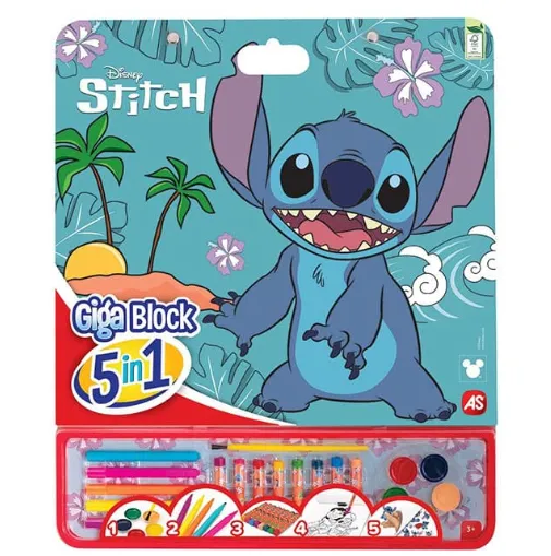Set de desen Giga Block 5 in 1 Stitch 1023-62756