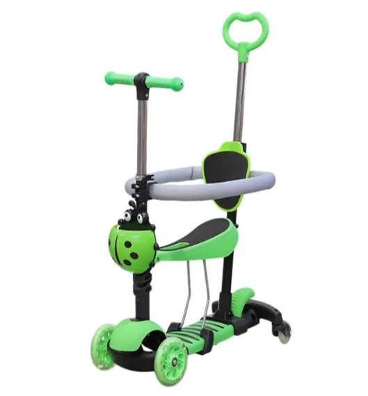 Trotinetă p/u copii 5în1 (verde), cod 05318