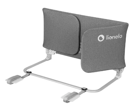 Barieră de protecție pentru pat Lionelo Lora XL Grey Stone, 150 cm Barieră de protecție pentru pat Lionelo Lora XL Grey Stone, 150 cm
