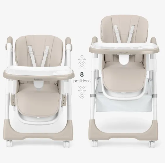 Scaun de masă Kikkaboo Spicy+ Beige Scaun de masă Kikkaboo Spicy+ Beige