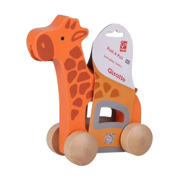 Jucărie de tras -Girafa Jucărie de tras -Girafa