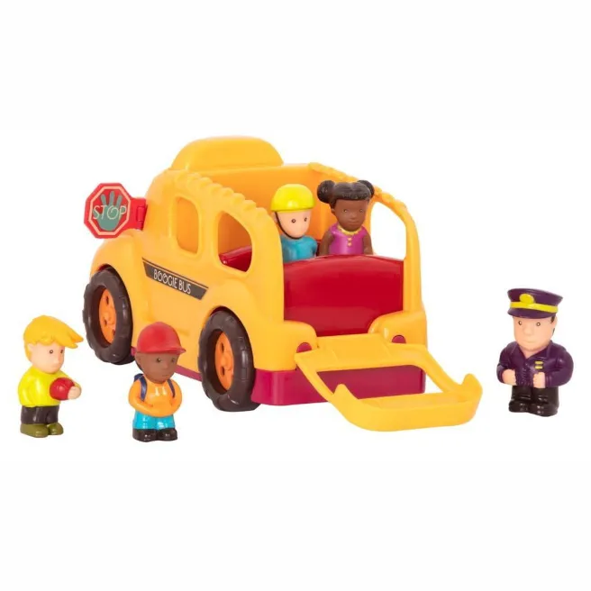 Autobuz școlar Battat Boogie cu lumină și sunet, cod 1981D Autobuz școlar Battat Boogie cu lumină și sunet, cod 1981D