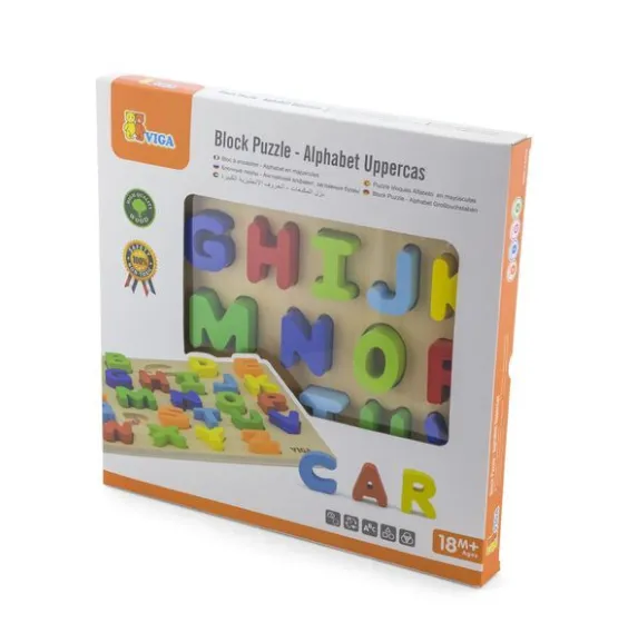 Bloc puzzle „Învățăm alfabetul” Bloc puzzle „Învățăm alfabetul”