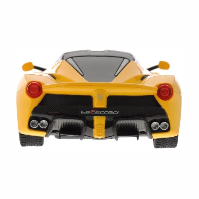 Mașină cu telecomanda RASTAR1:24 Ferrari LaFerrari, galbenă, cod 60580 Mașină cu telecomanda RASTAR1:24 Ferrari LaFerrari, galbenă, cod 60580