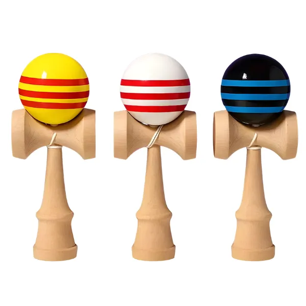 Joc de îndemânare Kendama, 18 x 6 x 7 cm, 3 modele Joc de îndemânare Kendama, 18 x 6 x 7 cm, 3 modele