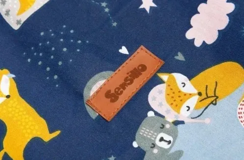 Coș pentru jucării Sensillo Fox & Star Blue Coș pentru jucării Sensillo Fox & Star Blue