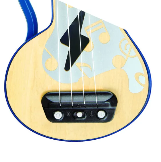 Chitara Ukulele cu lumini, Albastră Chitara Ukulele cu lumini, Albastră