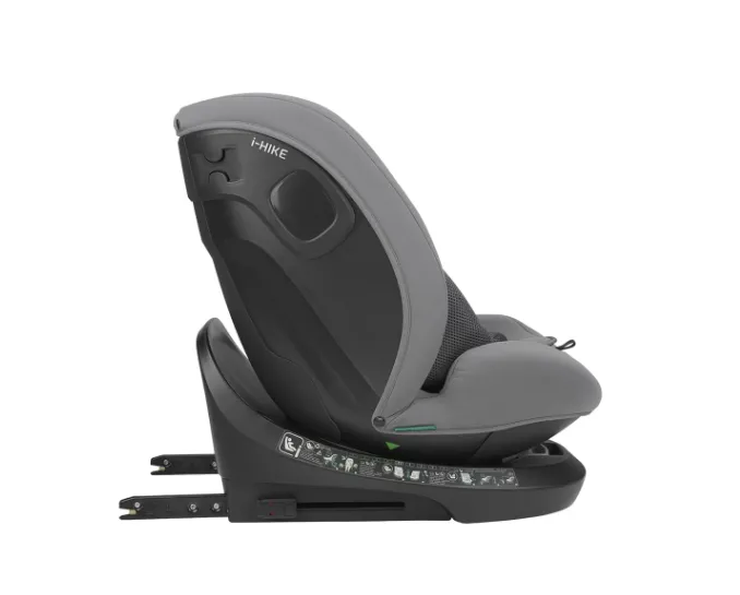 Scaun auto 40-150 cm (i-Size) Isofix Kikkaboo i-Hike Light Grey, rotativ 360 Scaun auto 40-150 cm (i-Size) Isofix Kikkaboo i-Hike Light Grey, rotativ 360