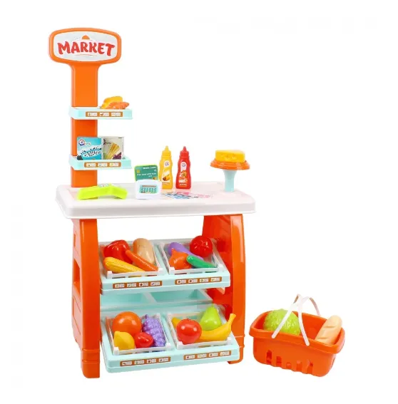Supermarket cu casă de marcat și accesorii ,Technok (0730)