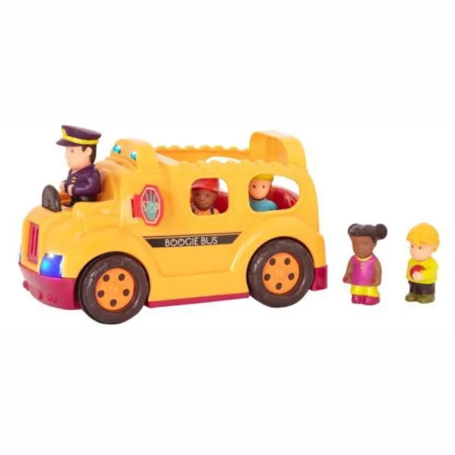 Autobuz școlar Battat Boogie cu lumină și sunet, cod 1981D Autobuz școlar Battat Boogie cu lumină și sunet, cod 1981D