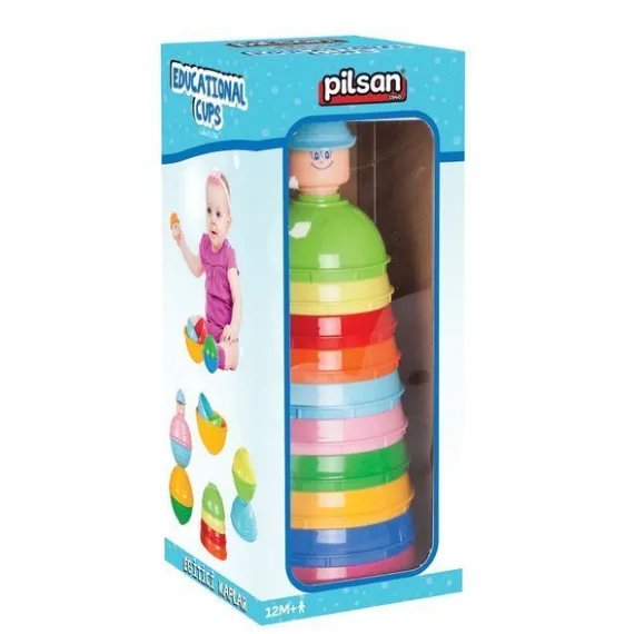 Piramidă „Cupe educative” Piramidă „Cupe educative”