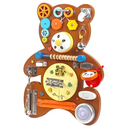 Busyboard din lemn 