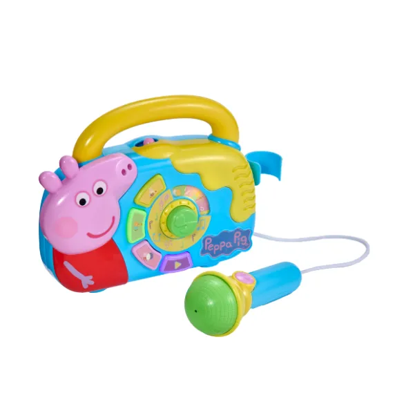Boxă Muzicală-Karaoke „Purcelușa Peppa” Boxă Muzicală-Karaoke „Purcelușa Peppa”