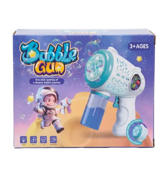 Pistol cu baloane de săpun, roșu, cod 10008b