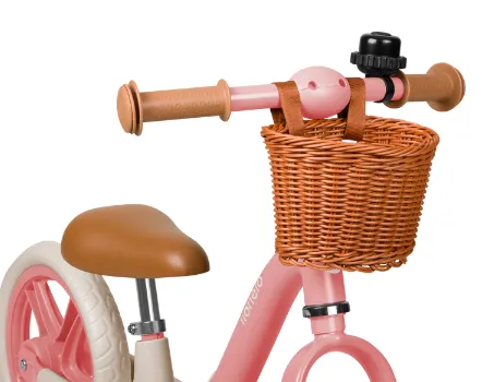 Bicicleta fara pedale Lionelo Alex Plus Pink Rose Bicicleta fara pedale Lionelo Alex Plus Pink Rose
