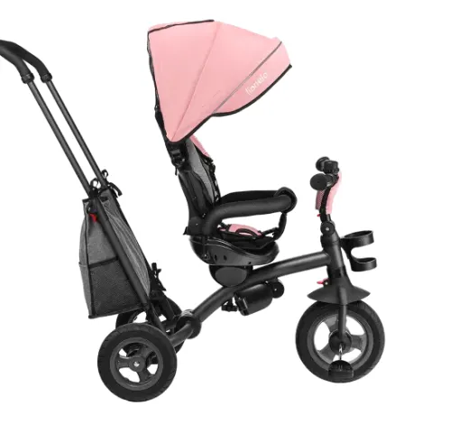 Tricicletă Lionelo Tris Candy Rose Grey Tricicletă Lionelo Tris Candy Rose Grey