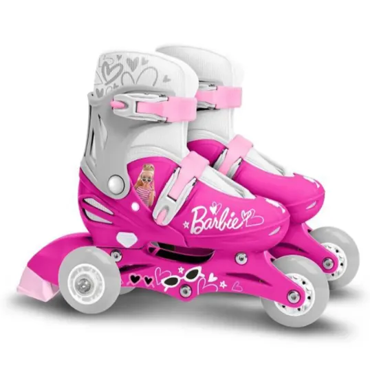 STM Role cu 3 roți 2 in 1 BARBIE mărimea 27-30, cod 49605