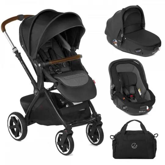 Cărucior 3in1 Crosslight+Matrix Light 2 Jane (5607 U06) Negru