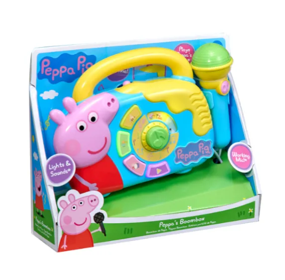 Boxă Muzicală-Karaoke „Purcelușa Peppa” Boxă Muzicală-Karaoke „Purcelușa Peppa”